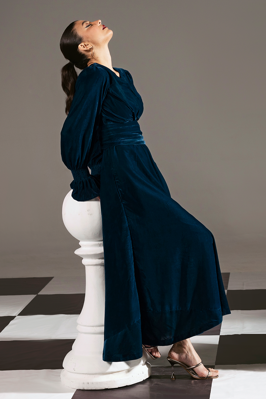 Afsanah | The Velvet Edit | AV-107 by Afsanah - Designer Dress - Type: Ladies Clothes - Available at Libayah - 100% Original