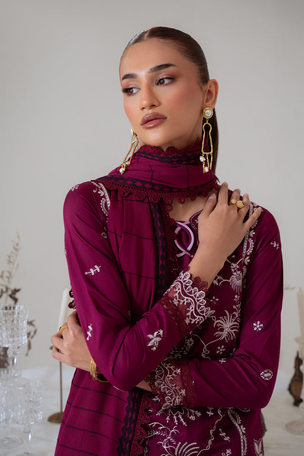 Aabyaan | Miraal Signature Embroidered Viscose 25 | AFSHEEN (AV-09)