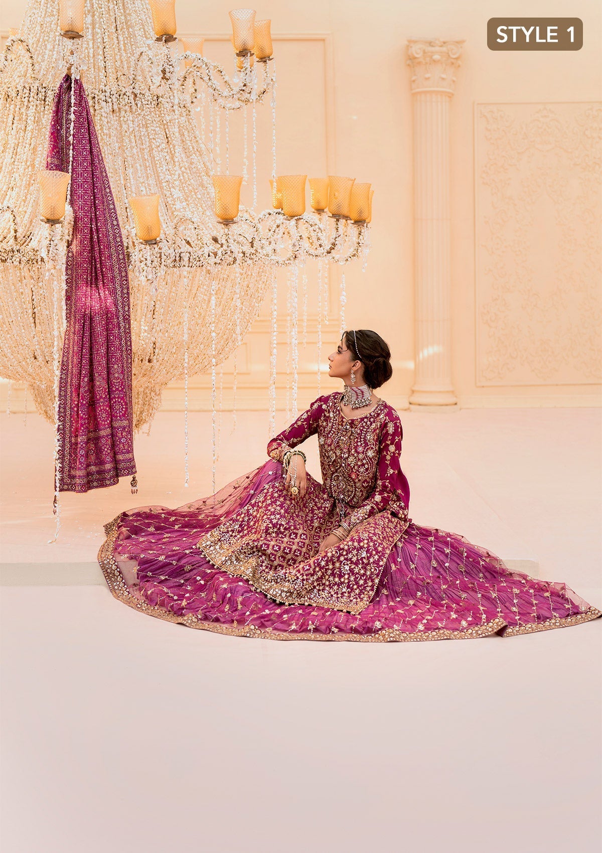 Aik Atelier | Wedding Festive 25 | LOOK 10 by Aik Atelier - Designer Dress - Type: Ladies Clothes - Available at Libayah - 100% Original