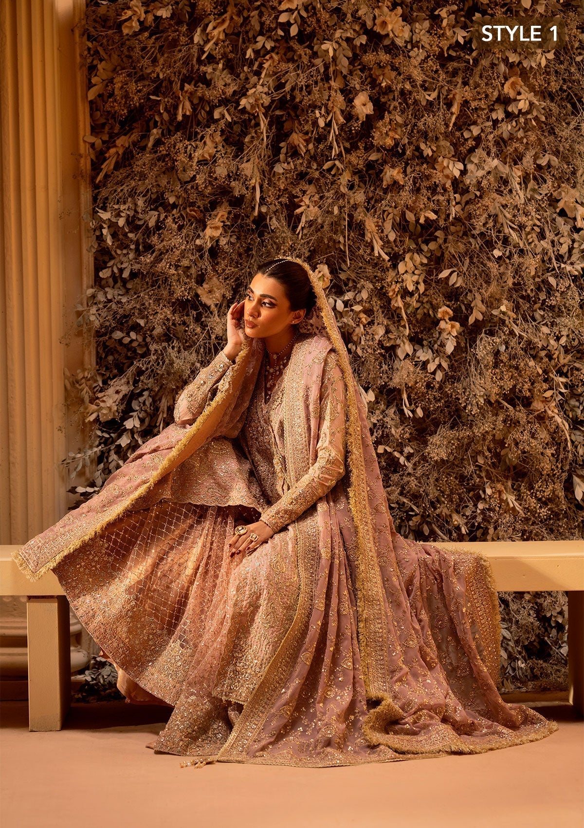 Buy Aik Atelier | Wedding Festive 25 | LOOK 07 - Designer Dress - Type: Ladies Clothes - Available at Libayah