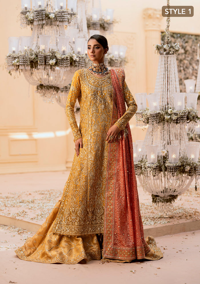 Buy Aik Atelier | Wedding Festive 25 | LOOK 08 - Designer Dress - Type: Ladies Clothes - Available at Libayah