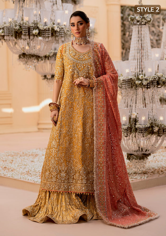 Buy Aik Atelier | Wedding Festive 25 | LOOK 08 - Designer Dress - Type: Ladies Clothes - Available at Libayah
