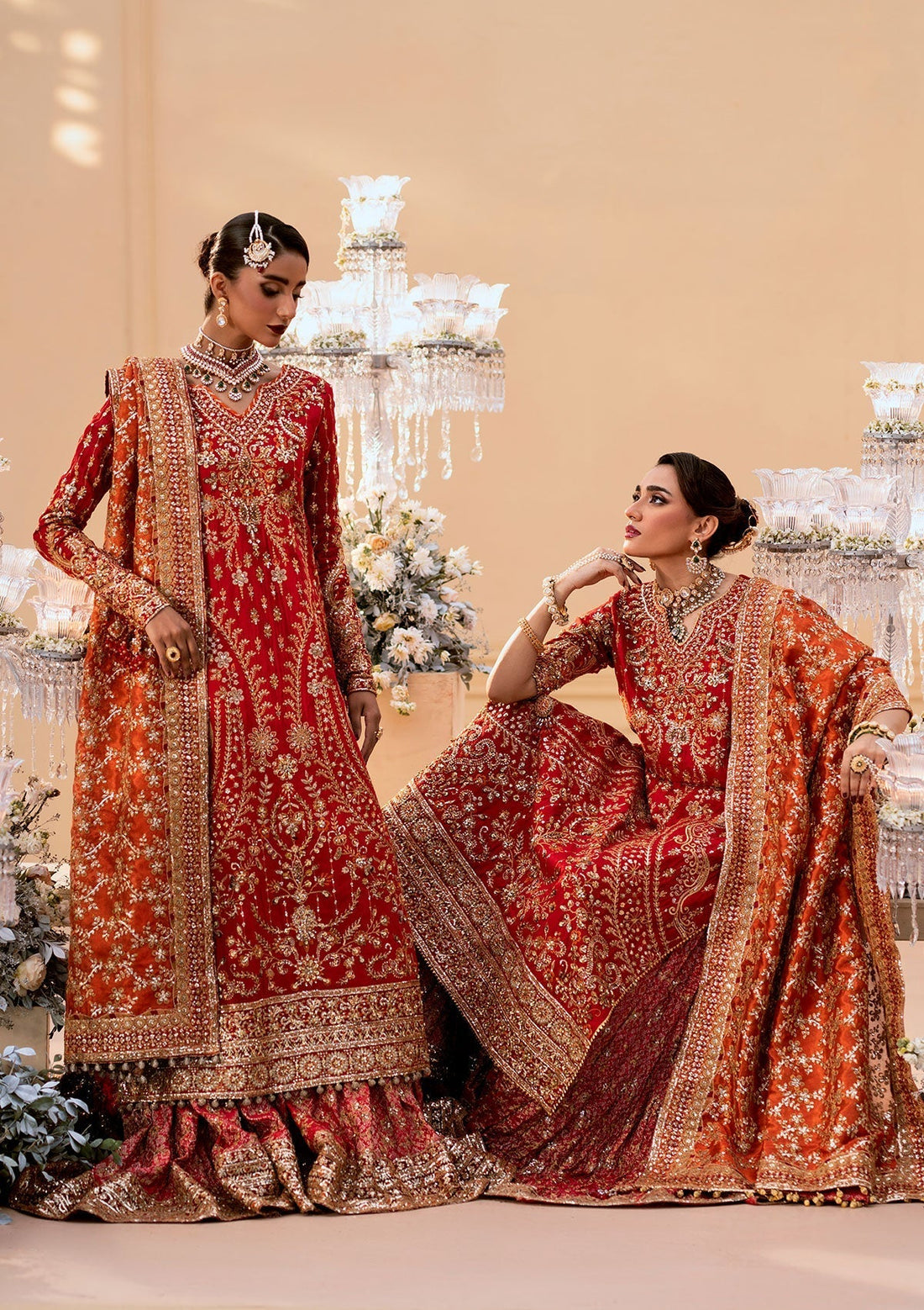 Buy Aik Atelier | Wedding Festive 25 | LOOK 01 - Designer Dress - Type: Ladies Clothes - Available at Libayah