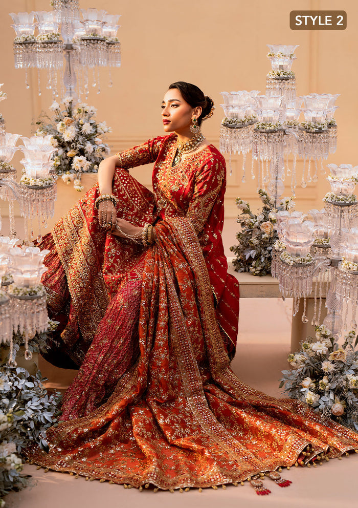 Buy Aik Atelier | Wedding Festive 25 | LOOK 01 - Designer Dress - Type: Ladies Clothes - Available at Libayah
