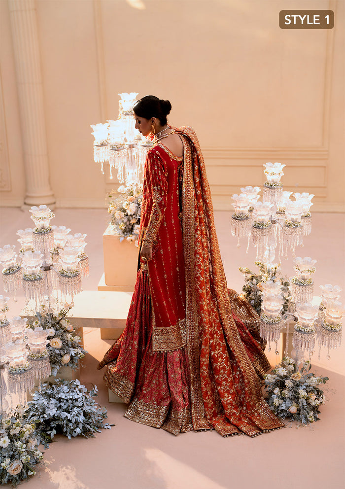 Buy Aik Atelier | Wedding Festive 25 | LOOK 01 - Designer Dress - Type: Ladies Clothes - Available at Libayah