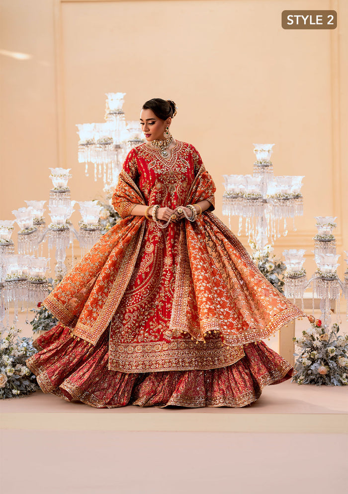 Buy Aik Atelier | Wedding Festive 25 | LOOK 01 - Designer Dress - Type: Ladies Clothes - Available at Libayah