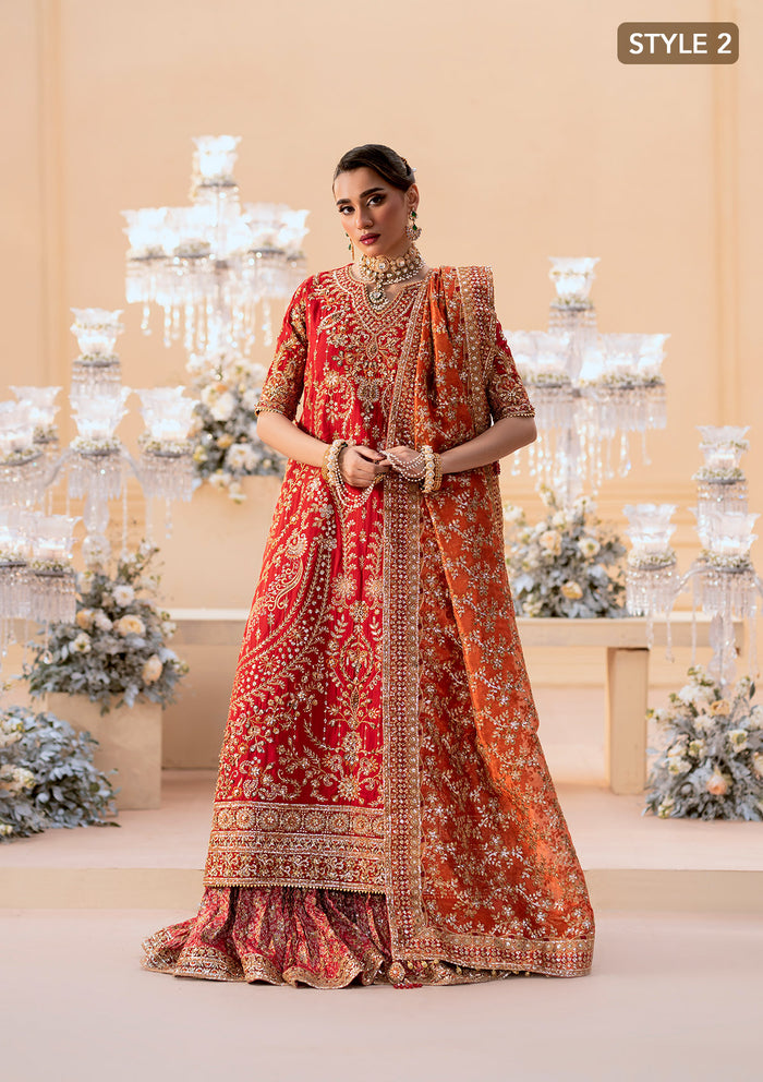 Buy Aik Atelier | Wedding Festive 25 | LOOK 01 - Designer Dress - Type: Ladies Clothes - Available at Libayah