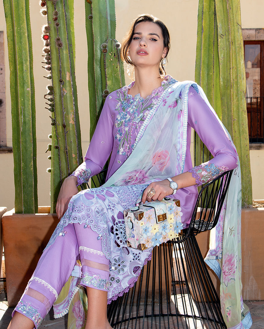 Mushq | Odyssey Lawn 26 | Ailyn by Mushq - Designer Dress  - Type : Ladies Clothes - Available at Libayah - 100% Original 
