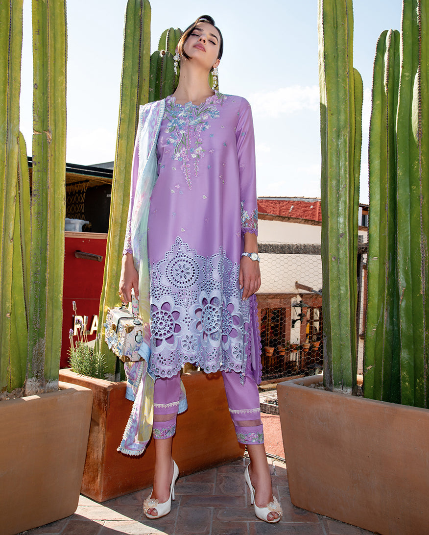 Mushq | Odyssey Lawn 26 | Ailyn by Mushq - Designer Dress  - Type : Ladies Clothes - Available at Libayah - 100% Original 