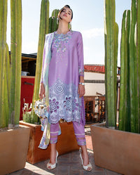 Mushq | Odyssey Lawn 26 | Ailyn by Mushq - Designer Dress  - Type : Ladies Clothes - Available at Libayah - 100% Original 