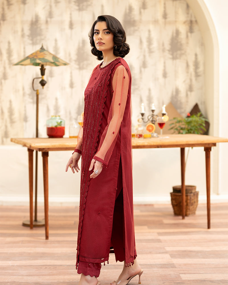 Ain | Festive Edit | AN-91 by Ain - Designer Dress - Type: Ladies Clothes - Available at Libayah - 100% Original