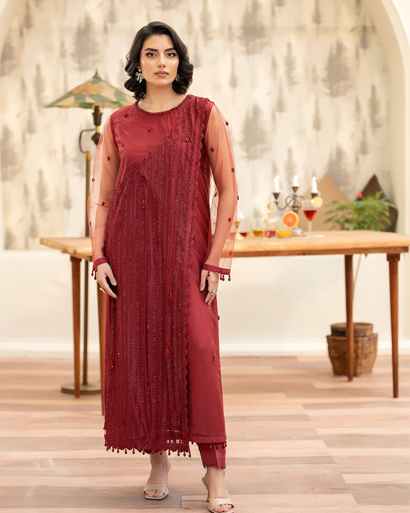 Ain | Festive Edit | AN-91 by Ain - Designer Dress - Type: Ladies Clothes - Available at Libayah - 100% Original