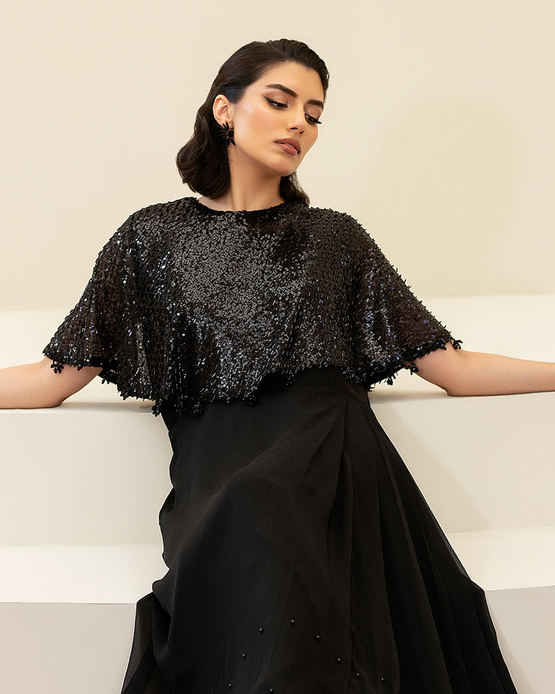 Ain | Festive Edit | AN-90 by Ain - Designer Dress - Type: Ladies Clothes - Available at Libayah - 100% Original