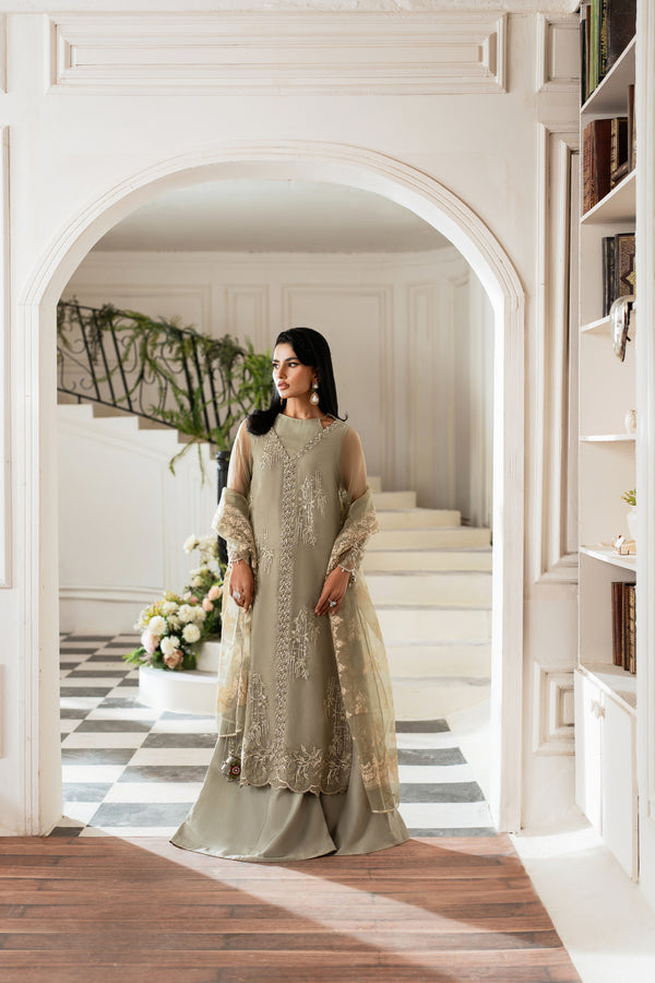 Azzal | Mishri Formals | Aina by Azzal - Designer Dress - Type: Ladies Clothes - Available at Libayah - 100% Original