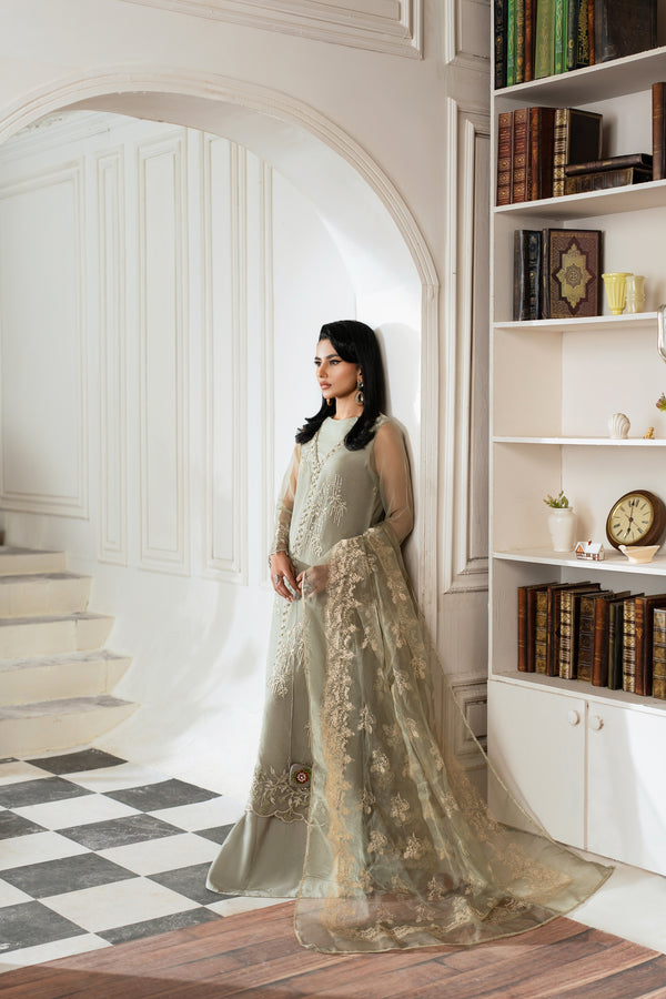 Azzal | Mishri Formals | Aina by Azzal - Designer Dress - Type: Ladies Clothes - Available at Libayah - 100% Original