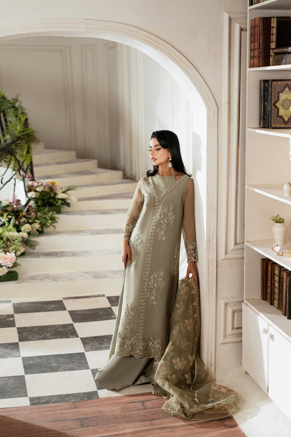 Azzal | Mishri Formals | Aina by Azzal - Designer Dress - Type: Ladies Clothes - Available at Libayah - 100% Original