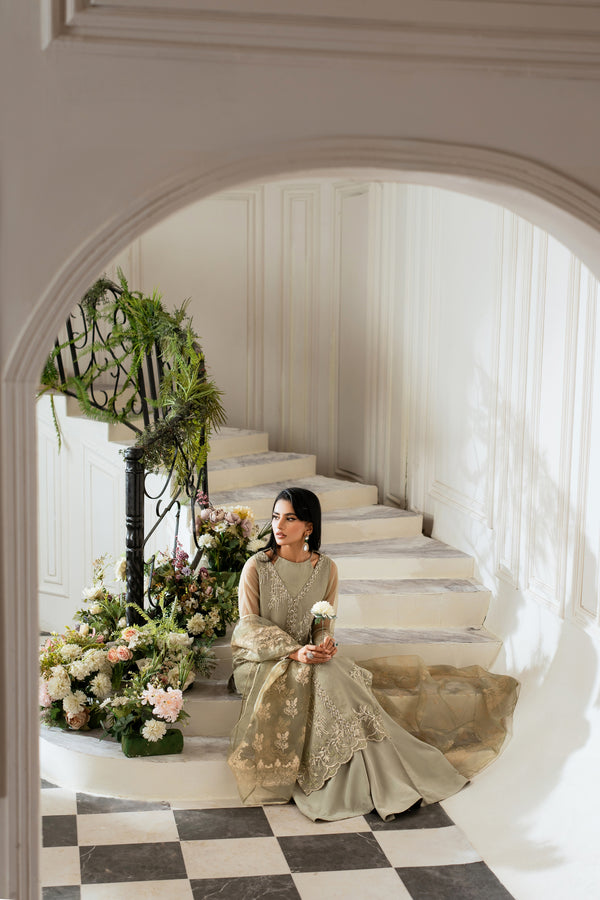 Azzal | Mishri Formals | Aina by Azzal - Designer Dress - Type: Ladies Clothes - Available at Libayah - 100% Original