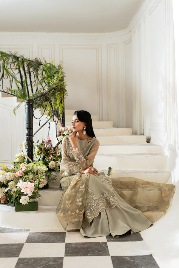 Azzal | Mishri Formals | Aina by Azzal - Designer Dress - Type: Ladies Clothes - Available at Libayah - 100% Original