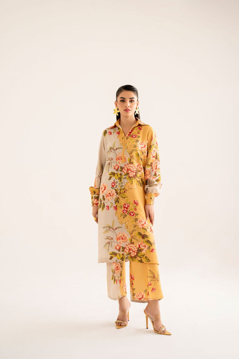 Akbar Aslam | Co-ords Sets |  Elea by Akbar Aslam - Designer Dress - Type: Ladies Clothes - Available at Libayah - 100% Original