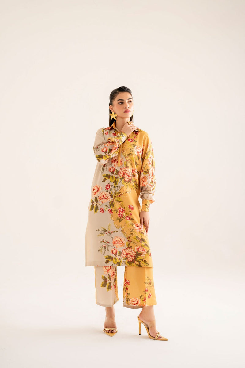 Akbar Aslam | Co-ords Sets |  Elea by Akbar Aslam - Designer Dress - Type: Ladies Clothes - Available at Libayah - 100% Original