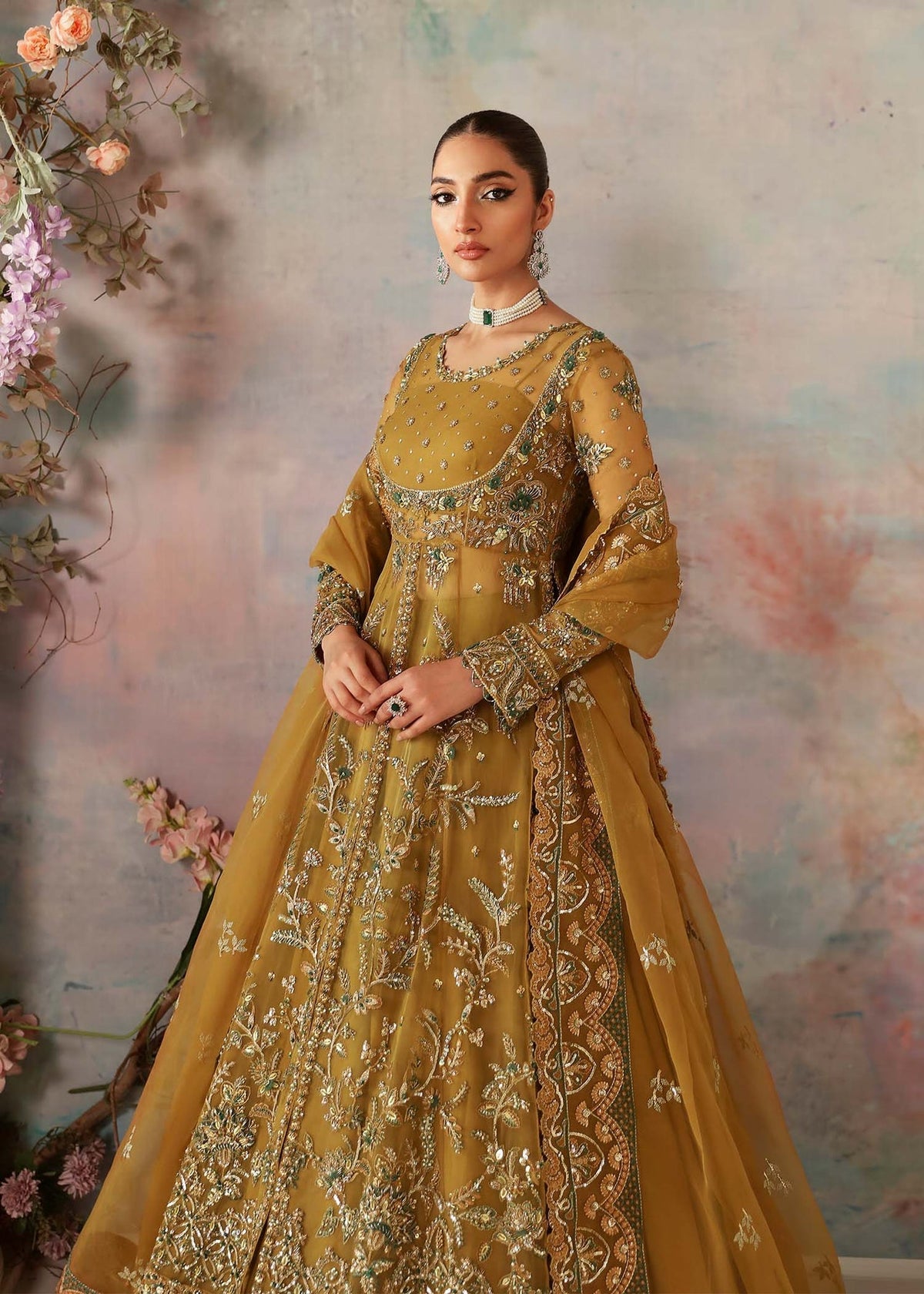 Akbar Aslam | Deewani Wedding Formals | Sierra by Akbar Aslam - Designer Dress - Type: Ladies Clothes - Available at Libayah - 100% Original