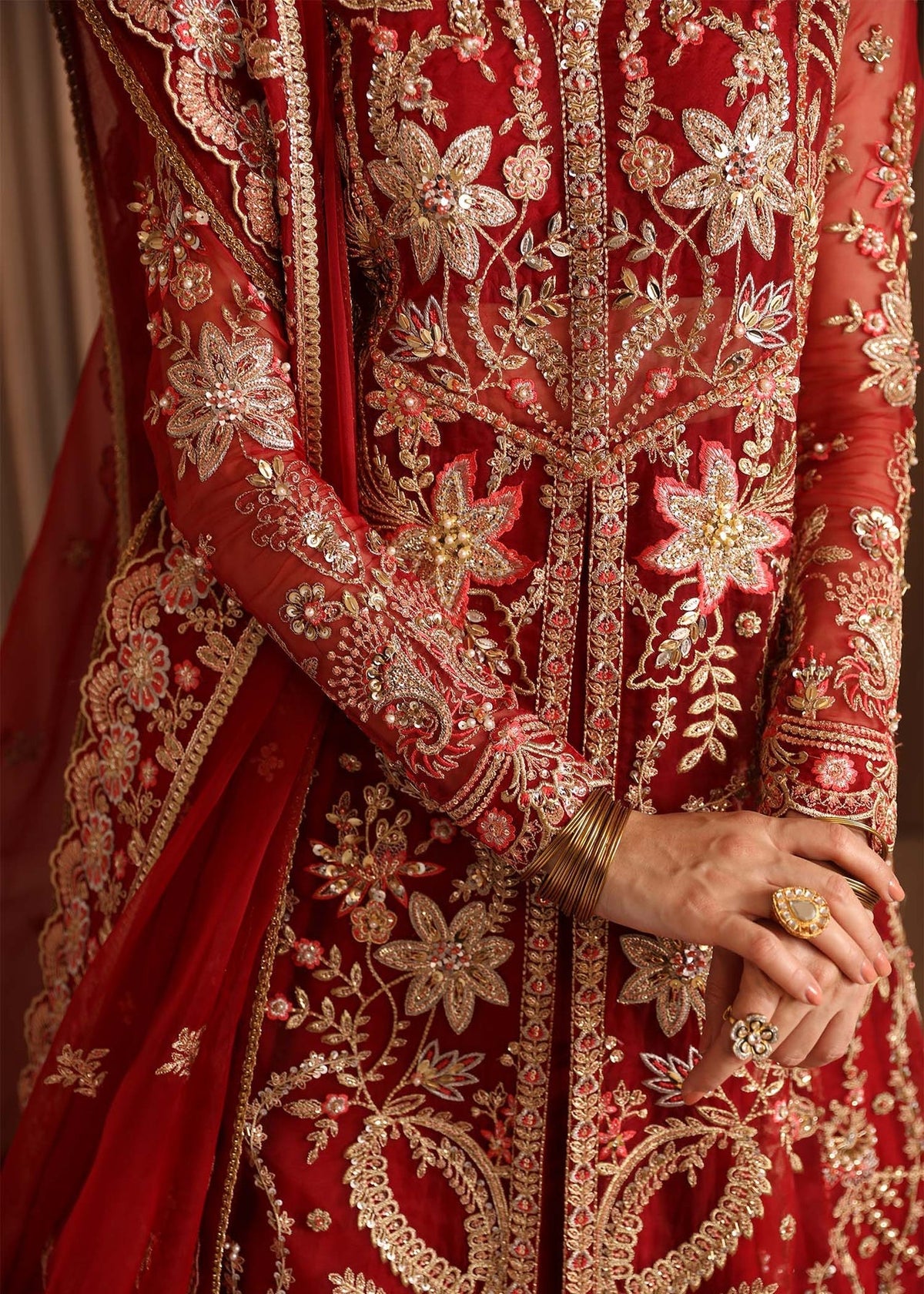 Akbar Aslam | Deewani Wedding Formals | Solene by Akbar Aslam - Designer Dress - Type: Ladies Clothes - Available at Libayah - 100% Original