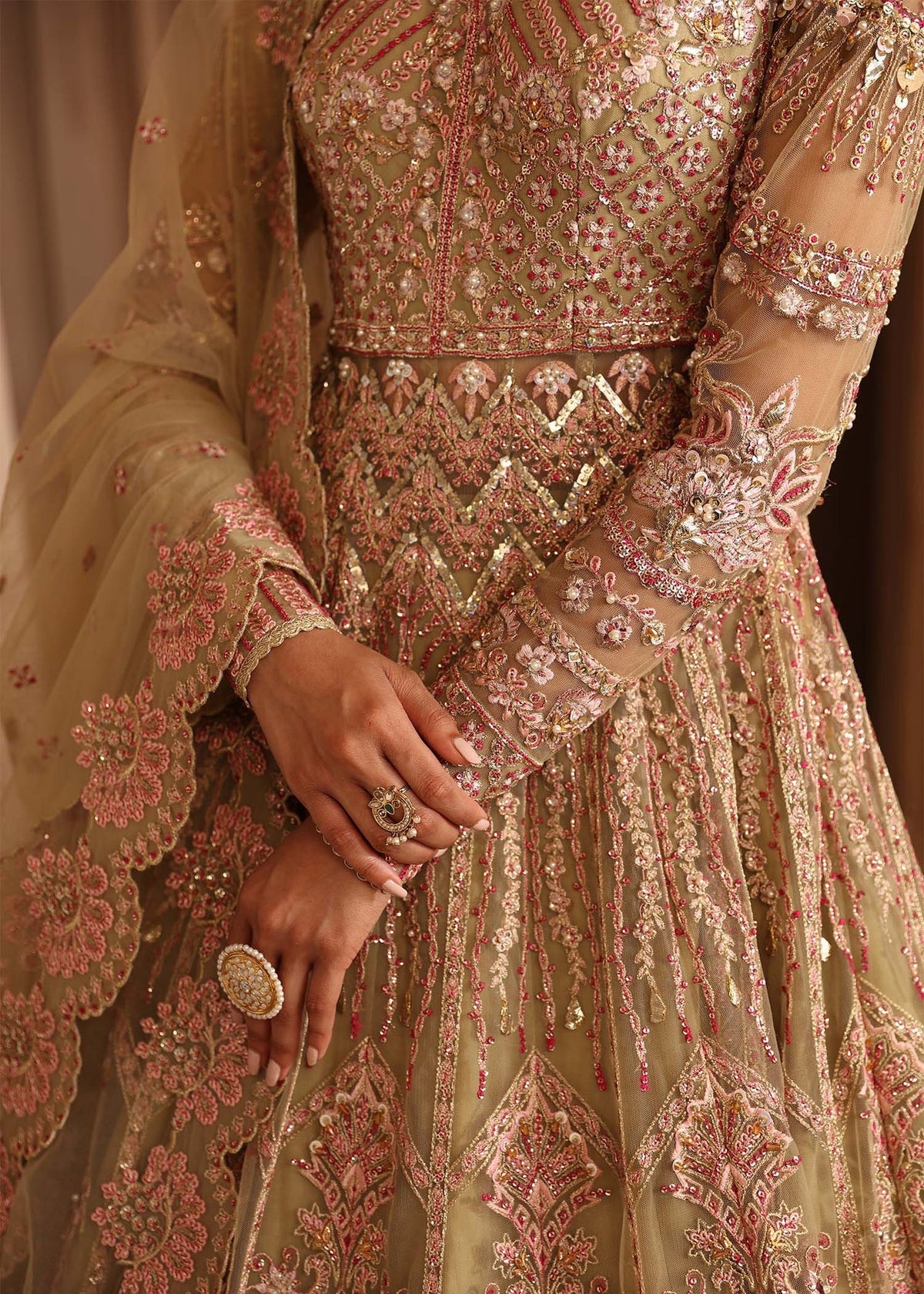 Akbar Aslam | Deewani Wedding Formals | Vespera by Akbar Aslam - Designer Dress - Type: Ladies Clothes - Available at Libayah - 100% Original