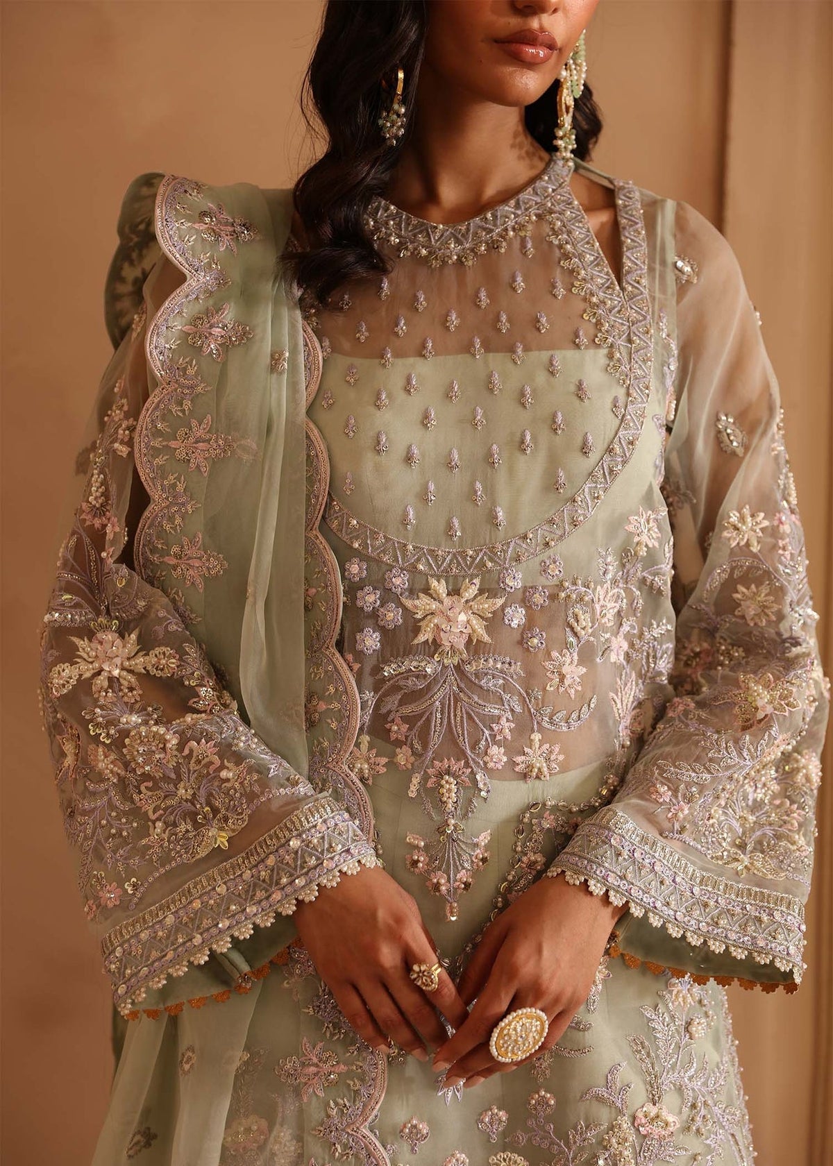 Akbar Aslam | Deewani Wedding Formals | Isolde by Akbar Aslam - Designer Dress - Type: Ladies Clothes - Available at Libayah - 100% Original