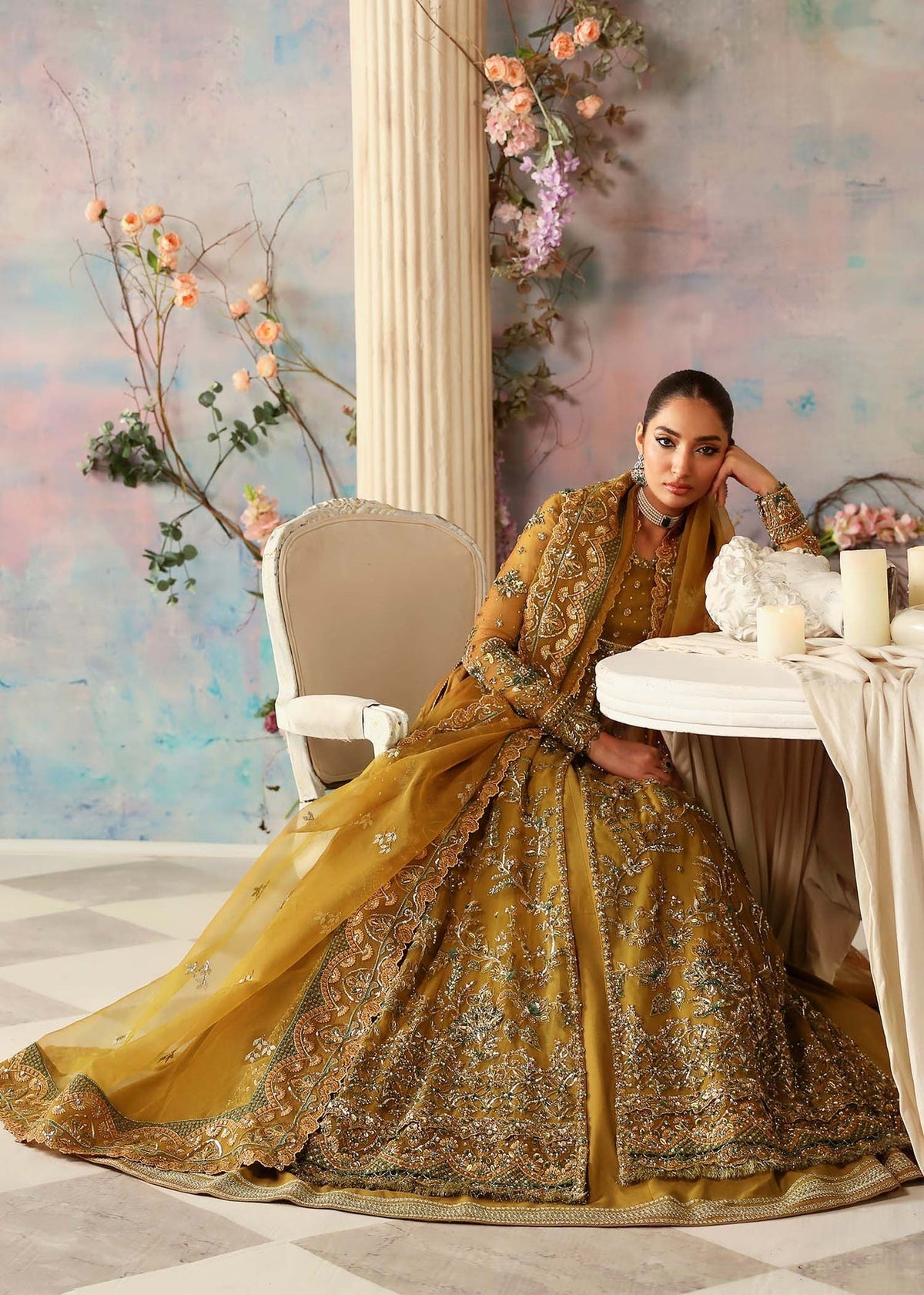 Akbar Aslam | Deewani Wedding Formals | Sierra by Akbar Aslam - Designer Dress - Type: Ladies Clothes - Available at Libayah - 100% Original