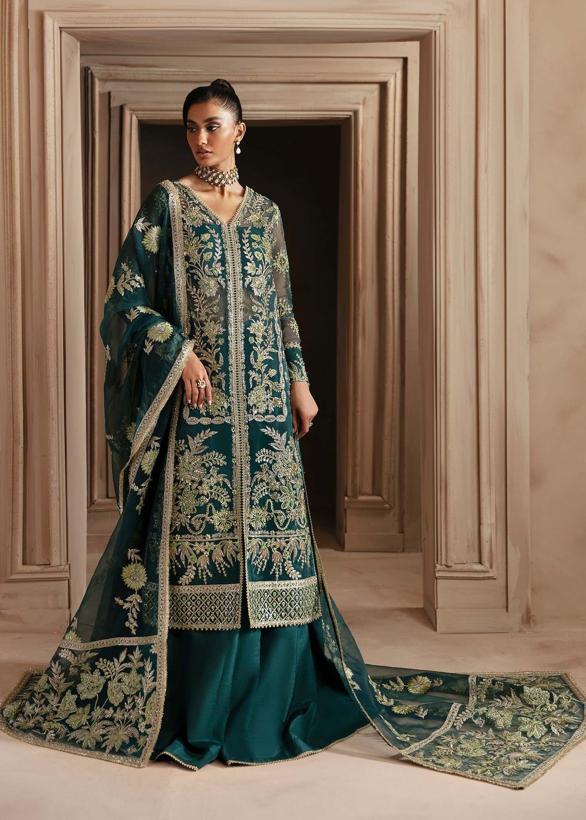 Akbar Aslam | Deewani Wedding Formals | Celeste by Akbar Aslam - Designer Dress - Type: Ladies Clothes - Available at Libayah - 100% Original