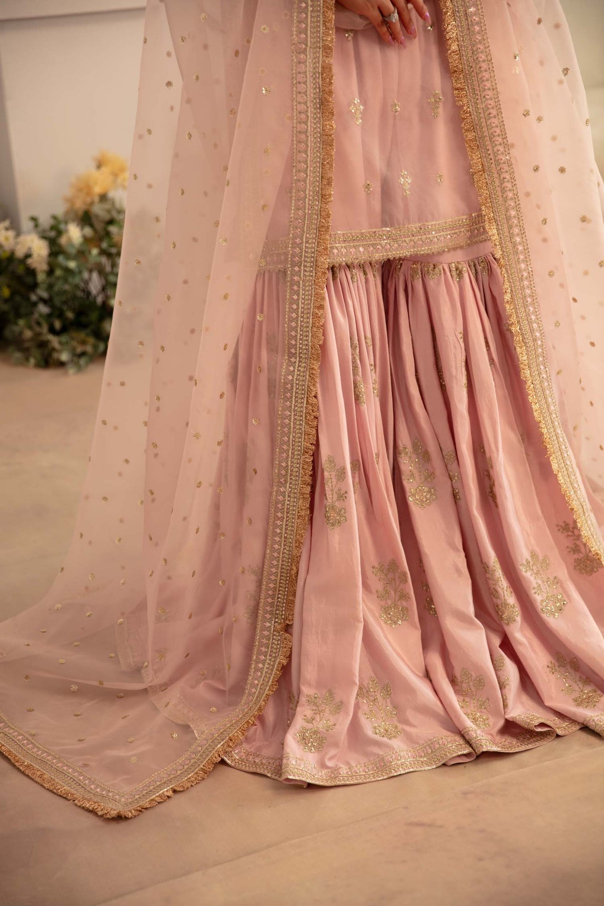 Akbar Aslam | Velora Formal Pret | Rosette by Akbar Aslam - Designer Dress - Type: Ladies Clothes - Available at Libayah - 100% Original