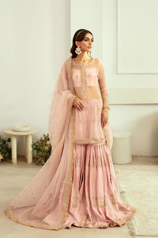 Akbar Aslam | Velora Formal Pret | Rosette by Akbar Aslam - Designer Dress - Type: Ladies Clothes - Available at Libayah - 100% Original