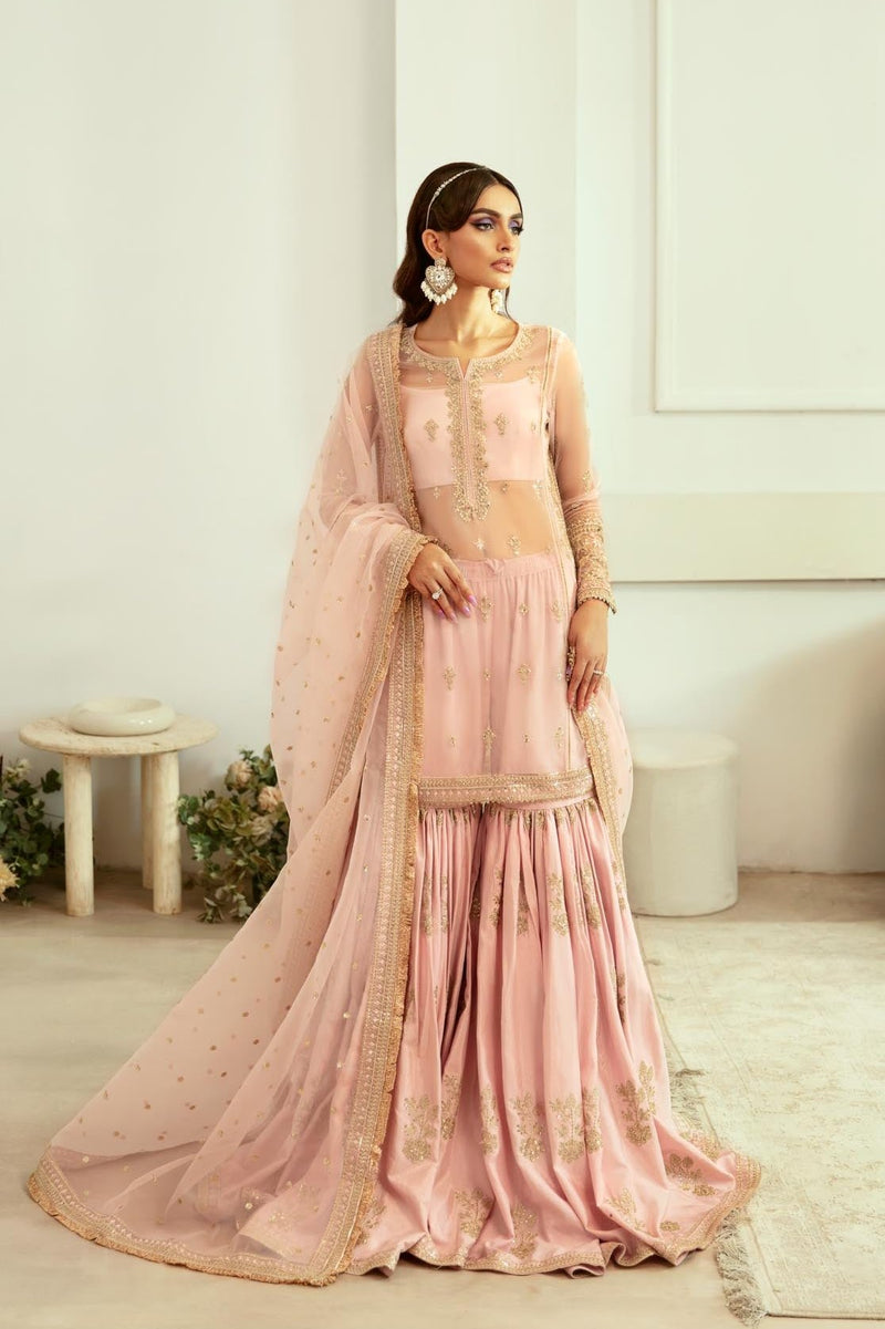 Akbar Aslam | Velora Formal Pret | Rosette by Akbar Aslam - Designer Dress - Type: Ladies Clothes - Available at Libayah - 100% Original