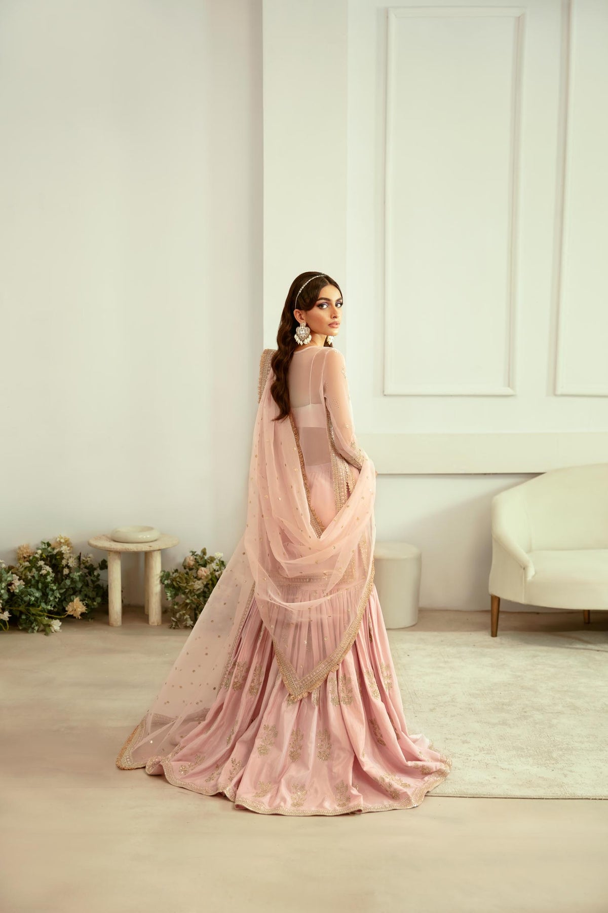 Akbar Aslam | Velora Formal Pret | Rosette by Akbar Aslam - Designer Dress - Type: Ladies Clothes - Available at Libayah - 100% Original