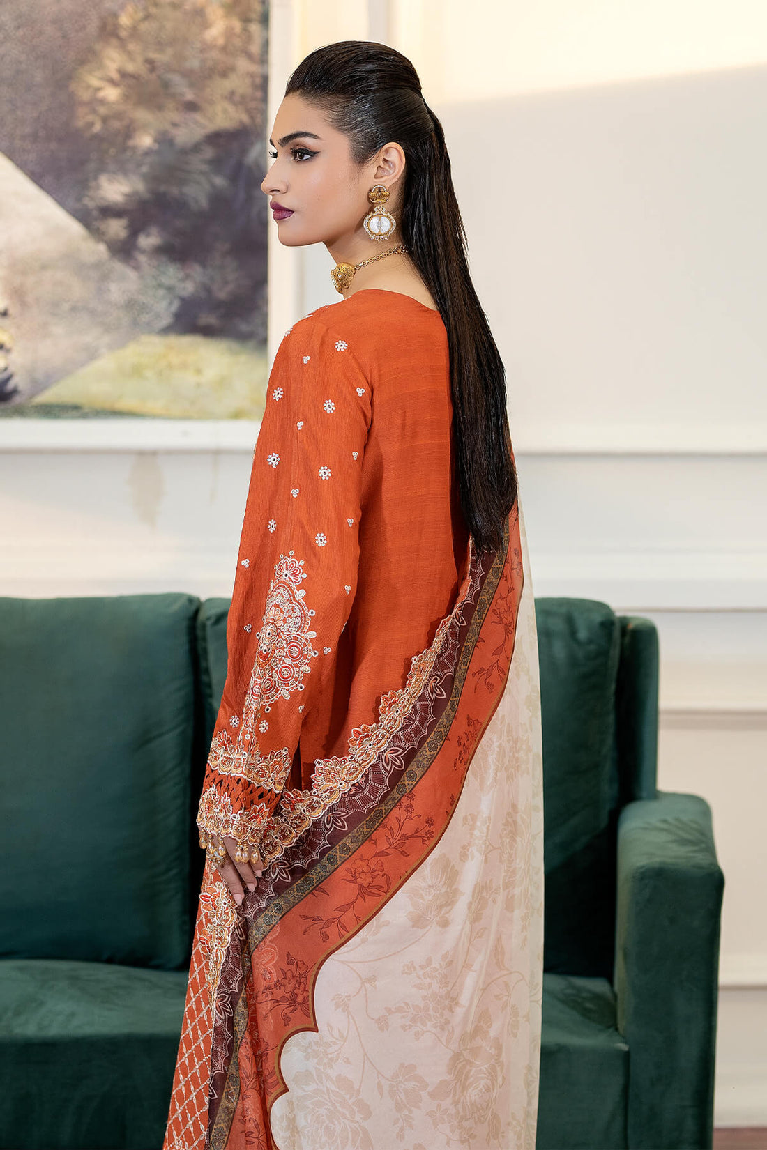 Imrozia Premium | Zebrang Silk |  SRS-13 Zevar by Imrozia Premium - Designer Dress - Type: Ladies Clothes - Available at Libayah - 100% Original