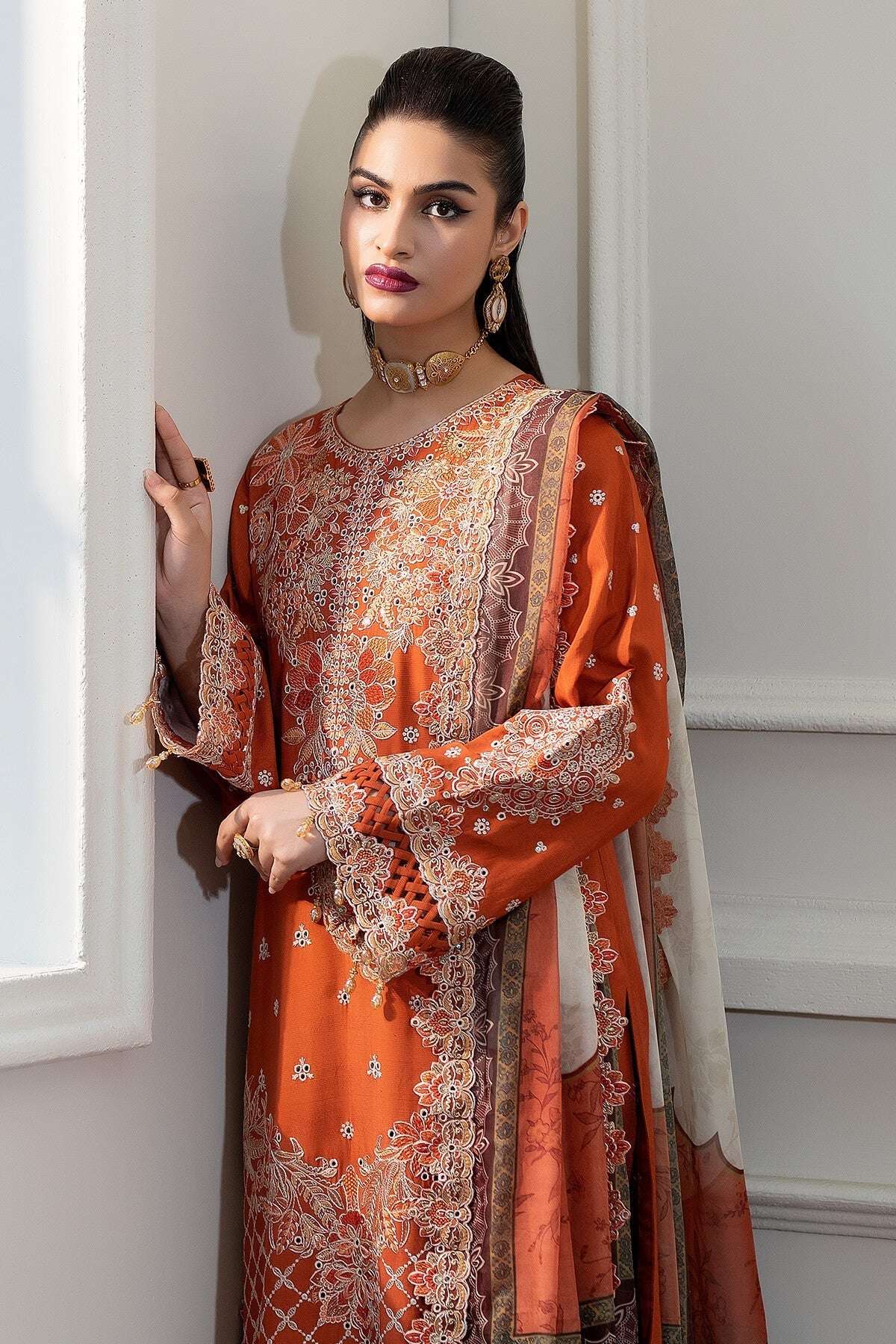 Imrozia Premium | Zebrang Silk |  SRS-13 Zevar by Imrozia Premium - Designer Dress - Type: Ladies Clothes - Available at Libayah - 100% Original