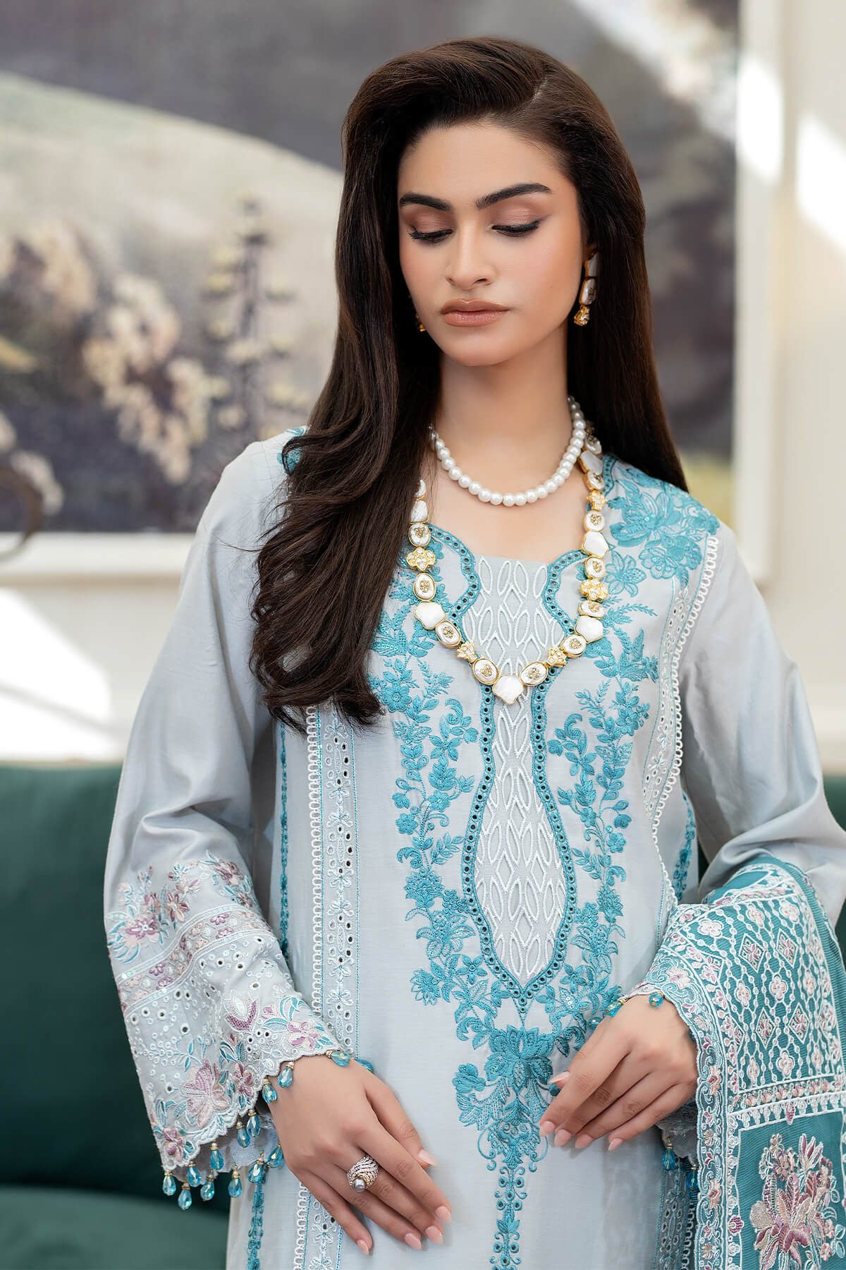 Imrozia Premium | Zebrang Silk |  SRS-12 Roshni by Imrozia Premium - Designer Dress - Type: Ladies Clothes - Available at Libayah - 100% Original