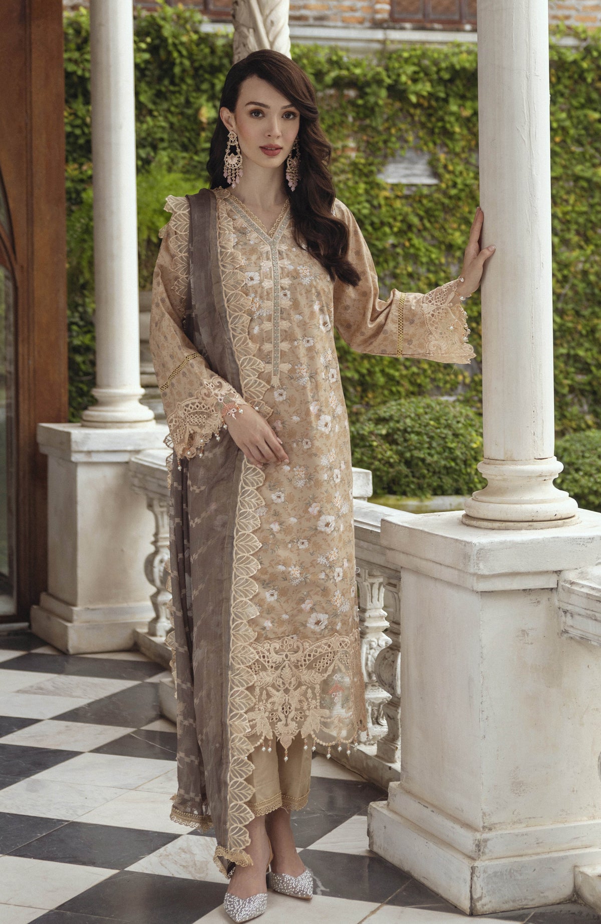 Al Zohaib | Sunshine Bloom | ALZ-07 by Alzohaib - Designer Dress - Type: Ladies Clothes - Available at Libayah - 100% Original