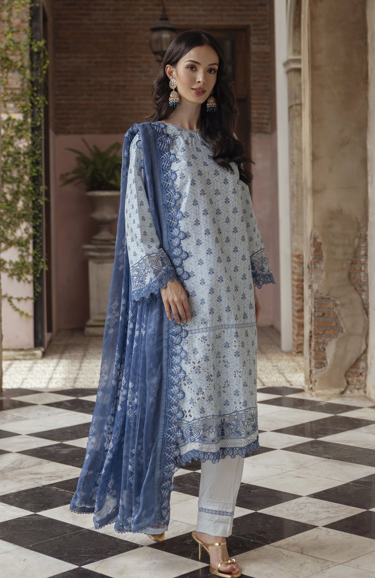 Al Zohaib | Sunshine Bloom | ALZ-04 by Alzohaib - Designer Dress - Type: Ladies Clothes - Available at Libayah - 100% Original