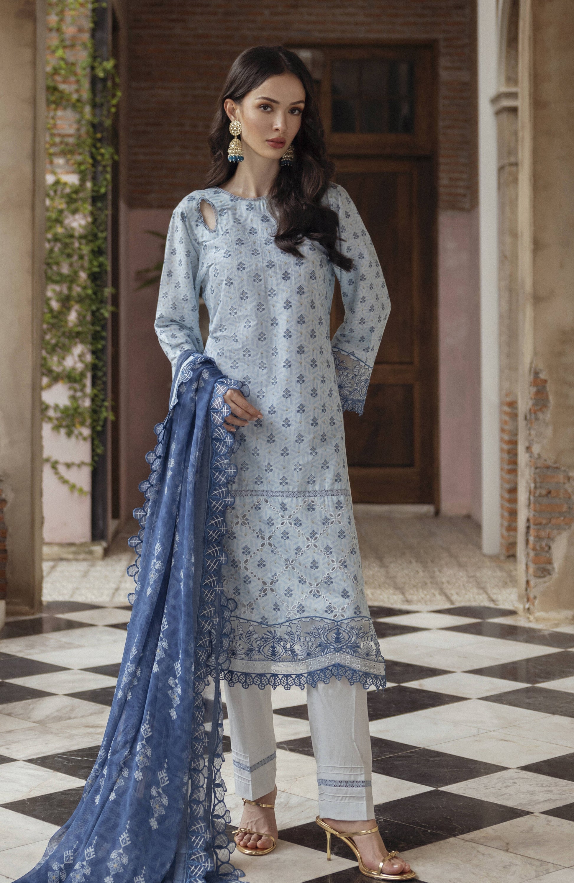 Al Zohaib | Sunshine Bloom | ALZ-04 by Alzohaib - Designer Dress - Type: Ladies Clothes - Available at Libayah - 100% Original