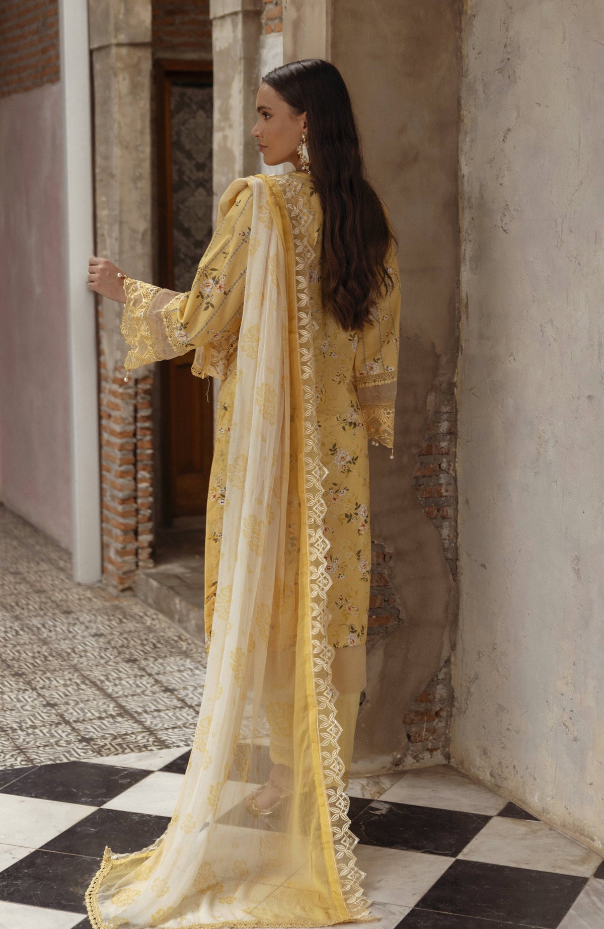 Al Zohaib | Sunshine Bloom | ALZ-09 by Alzohaib - Designer Dress - Type: Ladies Clothes - Available at Libayah - 100% Original