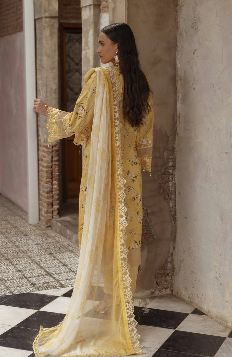 Al Zohaib | Sunshine Bloom | ALZ-09 by Alzohaib - Designer Dress - Type: Ladies Clothes - Available at Libayah - 100% Original