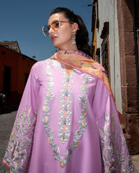 Mushq | Odyssey Lawn 26 | Alba by Mushq - Designer Dress  - Type : Ladies Clothes - Available at Libayah - 100% Original 