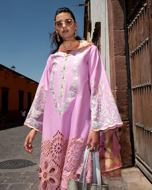 Mushq | Odyssey Lawn 26 | Alba by Mushq - Designer Dress  - Type : Ladies Clothes - Available at Libayah - 100% Original 