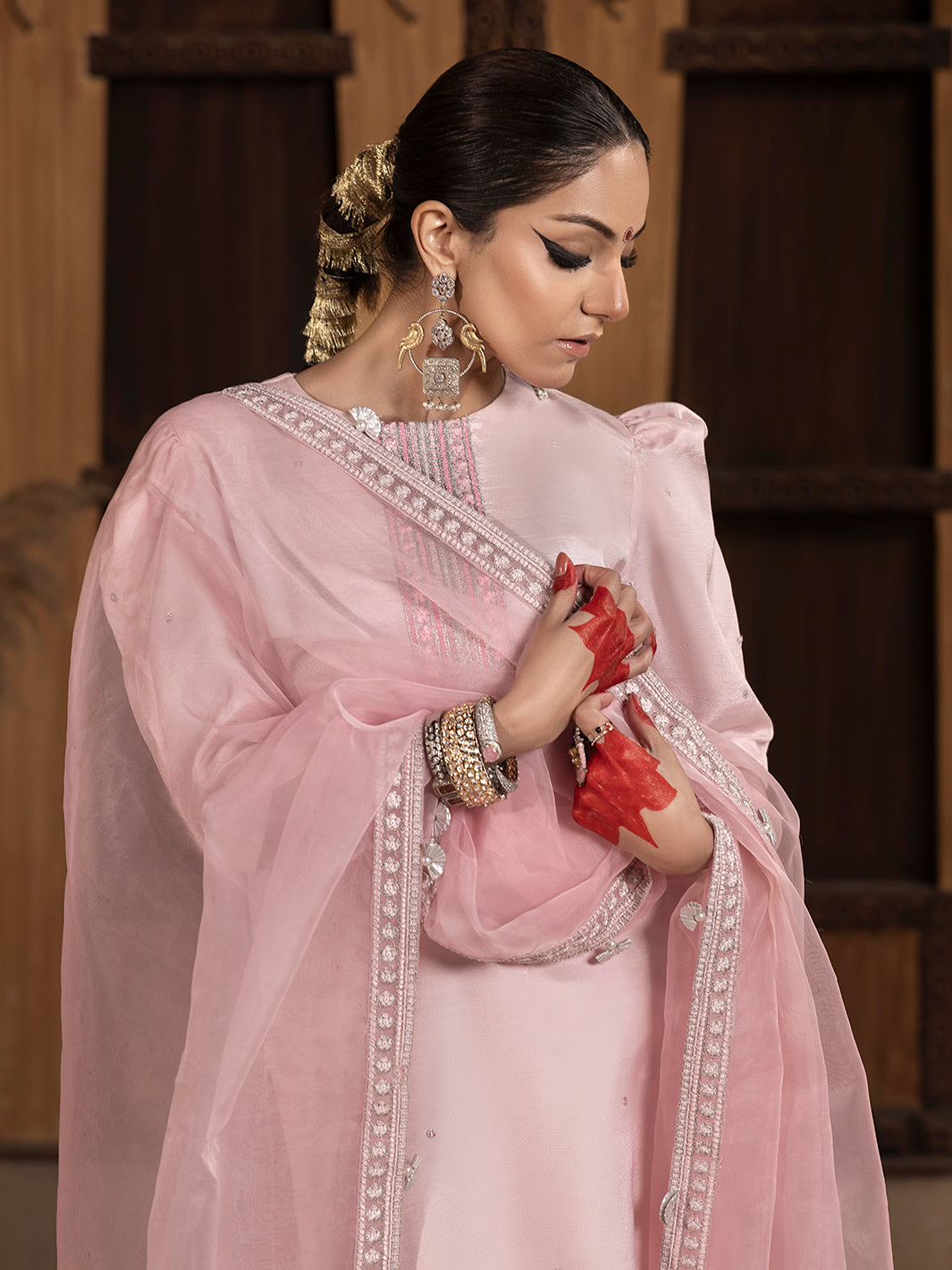 Hem Stitch | Raw Silk Edit 25 | Aleeha by Hemstitch - Designer Dress - Type: Ladies Clothes - Available at Libayah - 100% Original