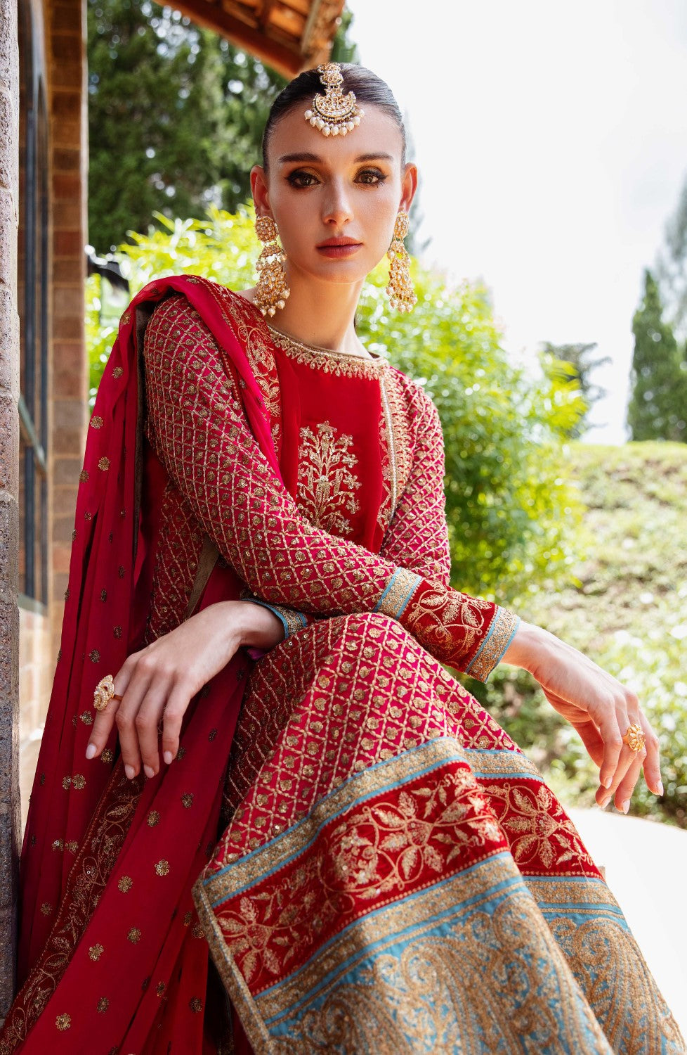 Maryum N Maria | Azal Formals | CHIFFON ALETA - FS40019 by Maryam N Maria - Designer Dress - Type: Ladies Clothes - Available at Libayah - 100% Original