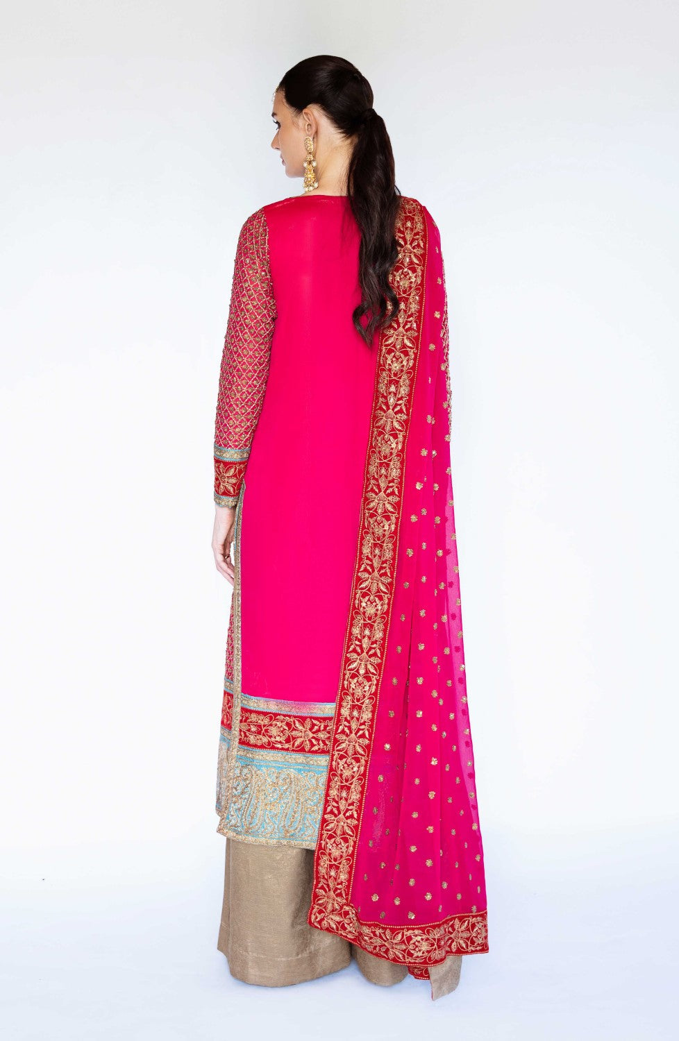Maryum N Maria | Azal Formals | CHIFFON ALETA - FS40019 by Maryam N Maria - Designer Dress - Type: Ladies Clothes - Available at Libayah - 100% Original