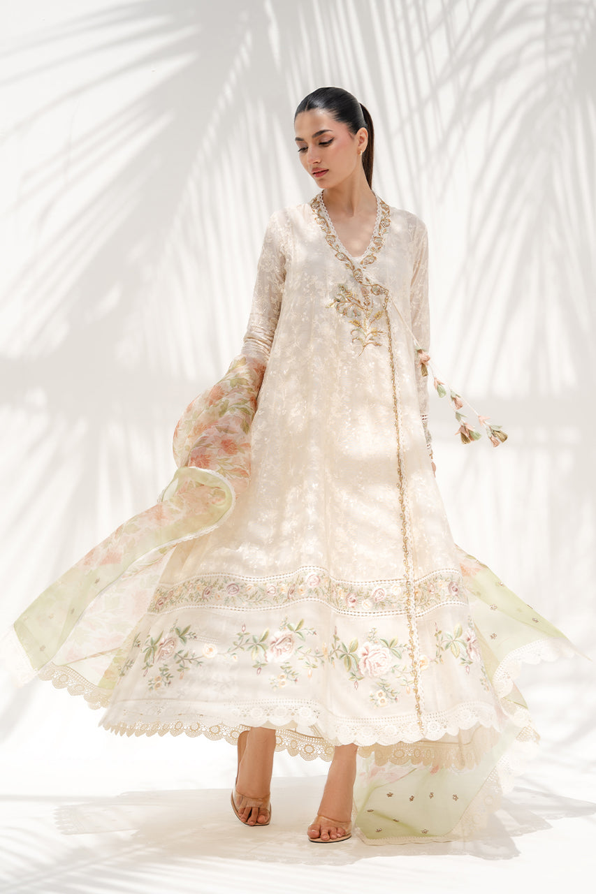 Sania Maskatiya | Summer Festive 26 |Alinsa by Sania Maskatiya - Designer Dress  - Type : Ladies Clothes - Available at Libayah - 100% Original 