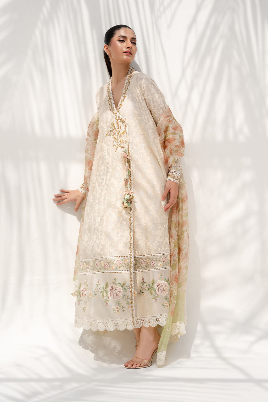 Sania Maskatiya | Summer Festive 26 |Alinsa by Sania Maskatiya - Designer Dress  - Type : Ladies Clothes - Available at Libayah - 100% Original 
