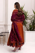 Alizeh | Formals Collection | Rust Dress 3 piece - RTW1011 by Alizeh - Designer Dress - Type: Ladies Clothes - Available at Libayah - 100% Original